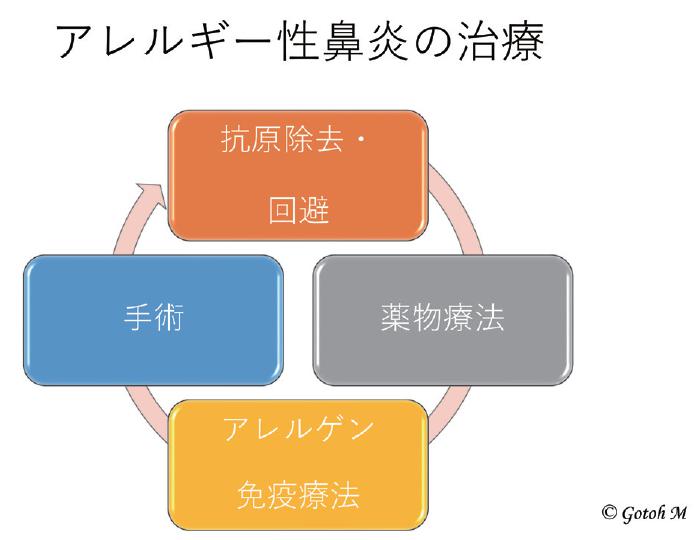 アレルギー性鼻炎の治療