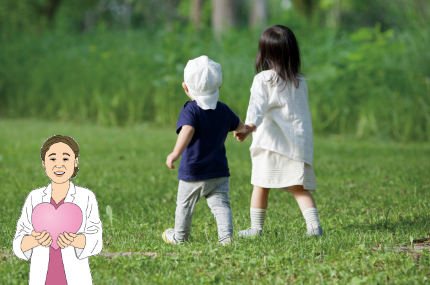 治療後も続く長い未来を見据えて<br>子どもたちの健やかな成長と健康を守る