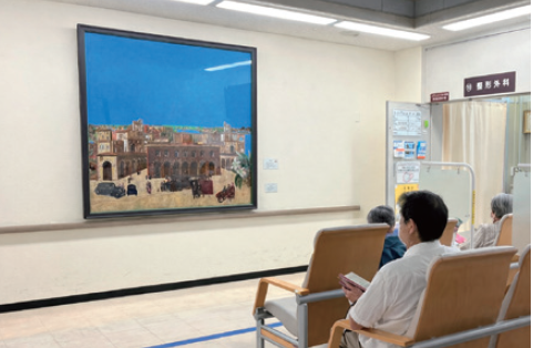 藪野健先生寄贈の絵画